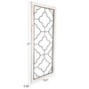 Hastings Home Hastings Home Metal and Wood Clover Wall Panel 532561YZK